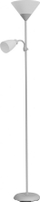Lampë dyshemeje URLAR, 175cm, E27 edhe E14 25W, gri