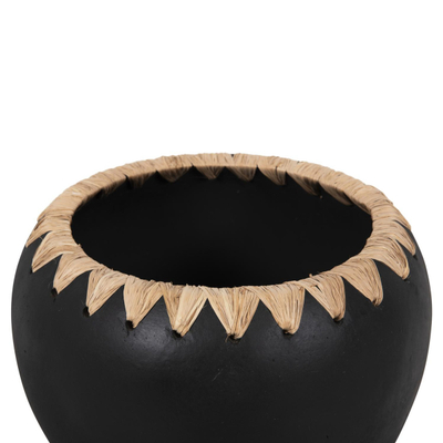 Vazo dekorative Φ29×23 Hcm (HM4374), zezë
