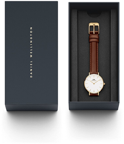 Orë për goca Daniel Wellington, kafe