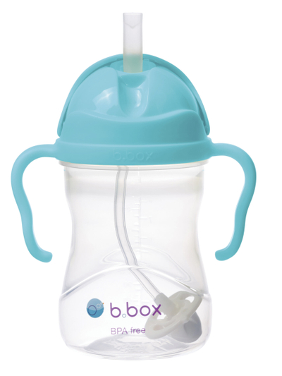 Gotë trajnimi b.box, 240 ml, me pipëz, vjollcë grape
