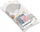 Mbështjellës bebe Baby Nest Cone Wrap Muslin Zodiac, 75x75 cm, gri