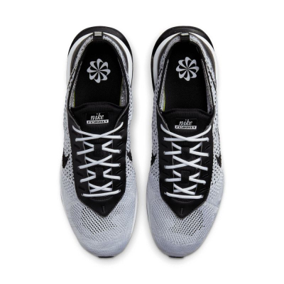 Atlete Nike Air Max Flyknit Racer, rrjetë Flyknit, amortizim Air, gri me të zezë