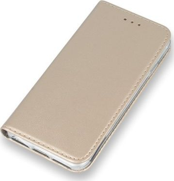 Futrollë magnetike Komrk për iPhone 11 Pro Max, tip libër, me stand, ngjyrë gold