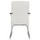 Karrige konferencash HM1021.02, PU lëkurë, 55.5x67.5x94 cm, e bardhë