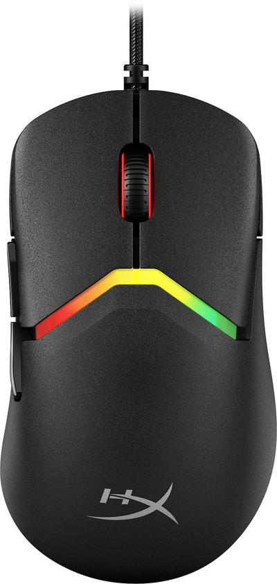 Maus gaming HyperX Pulsefire Saga, me kabllo, RGB, i zi