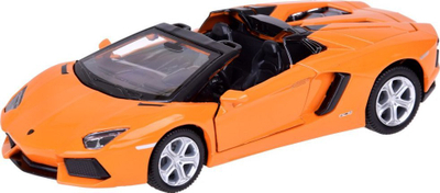 Makinë lodër diecast roadster, shkalla 1:32, drita dhe tinguj interaktivë, portokalli