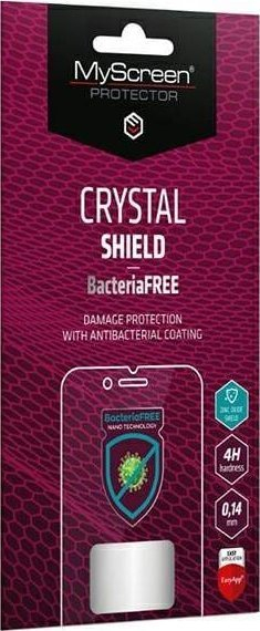 Folie ekrani MyScreen Crystal Shield BacteriaFREE për Xiaomi Redmi 10 2022, transparente, antibakteriale