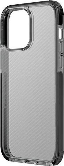 Maskë telefoni Uniq Combat për iPhone 14 Pro 6.1", që s’e ha gomari nga goditjet, e zezë karbon