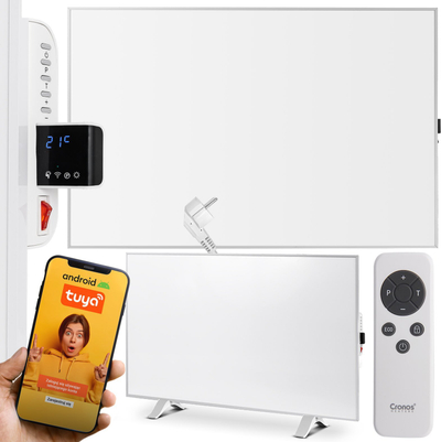 Ngrohës infra Kronos Synthelith Pro CRP-500TWP, 500W, WiFi, gri