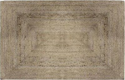 Tapet dekorativ jute Home Noah, 120x170 cm, bezhë natyrale