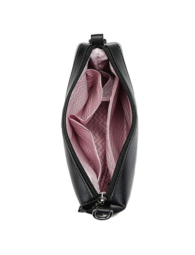 Çantë për femra Vuch Coalie Striped Black, e hirtë/zezë