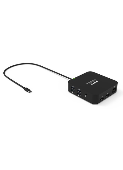 Stacion docking Port Designs, USB-C, 2x4K DisplayPort, 85W, i zi