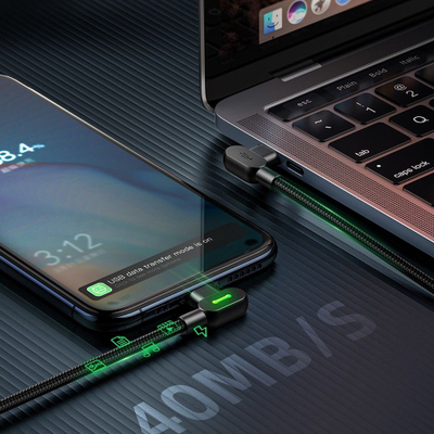 Kabllo karikimi Mcdodo USB C në USB C, 60W, 2m, e zezë