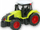 Traktor lodër për fermë Gazelo, 40 cm, me makinë bujqësore, jeshil