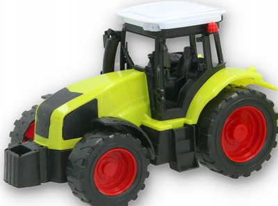 Traktor lodër për fermë Gazelo, 40 cm, me makinë bujqësore, jeshil