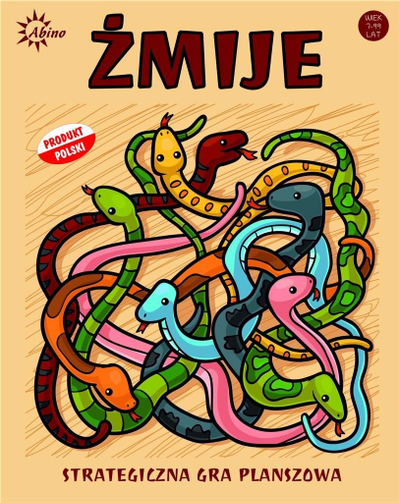 Loja tavoline Abino Snakes, për 2 6 lojtarë, mosha 5, shumëngjyrëshe