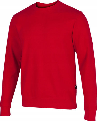 Bluza Joma Montana për burra, pambuk, fleece, e kuqe