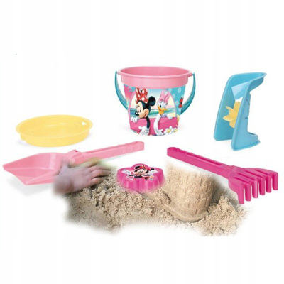 Set rëre Wader Minnie dhe Daisy, 6 pjesë, rozë