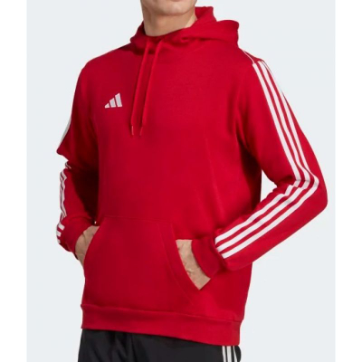 Bluzë me kapuç Adidas Tiro 23 SW Hoody M HS3600, fleece, e kuqe