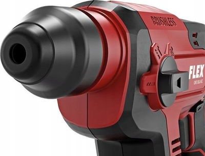 Çekiç-spirale FLEX CHE 18.0-EC 5.0 Set, 18V, 2x 5.0Ah, i kuq e zi