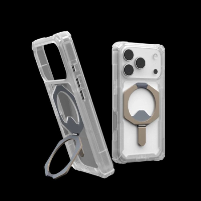 Mbrojtëse telefoni UAG Plasma XTE MagSafe për iPhone 17 Pro, transparente/titanium