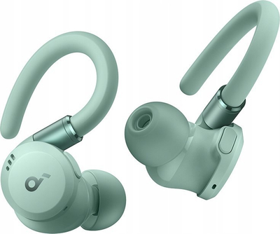 Kufje pa tela Anker Soundcore Sport X20, true wireless, me kuti karikimi, jeshile