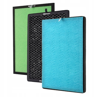 Set filtrash ajri Dedra Replacement Filter 0075.000276, HEPA H12 E12, karbon aktiv, shumëngjyrësh