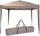 Çadër kopshti Kodra Gazebo, 300 x 300 x 245 cm, me çantë ruajtje, ngjyrë taupe