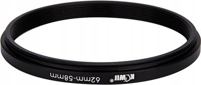 Unazë reduktuese filtri JJC FreePower, 82 mm në 77 mm, alumin, e zezë
