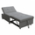 Fotelja shtrat Libre HM3295.01, 75x106x87 cm, tekstil, gri