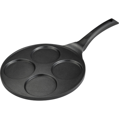 SET: Tigan alumini për krepa Lamart LT1131, 26 cm, e zezë + mikser dore me blender Sencor SHM 5270, i bardhë + lugë Lamart LT3990, e zezë