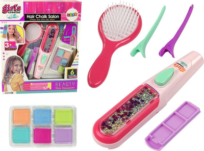 Set lodër për ngjyrosje flokësh Lean Sport, drejtues flokësh, 6 ngjyra