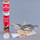 Ngjitës xhami ThumbsUp Art Stickers Riding Dog, për zbukurim makine, me ngjyra