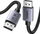 Kabllo Ugreen DP120 DisplayPort 1.4 8K60Hz 32.4Gbps, 2m, e zezë