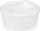 Tharëse sallate 5five Simply Smart, plastike, 25cm, e bardhë