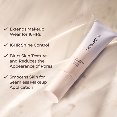 Primer make up Laura Mercier Pure Canvas Blurring, efekt blur, pa vaj, transparent