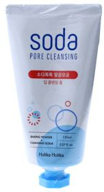 Shkumë pastruese fytyre Holika Holika Soda Pore Cleansing, me peeling të lehtë, 150ml