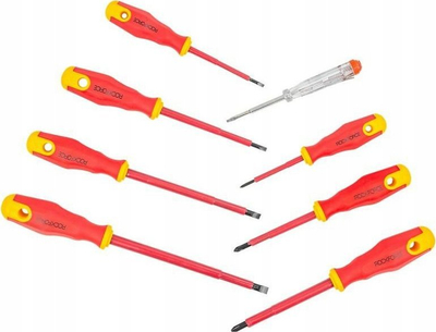 Set kaçavidash të izoluara Rockforce RF-7008D, 8 copë