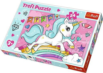 Puzzle Trefl Maxi Sweet Unicorn, 24 copëza