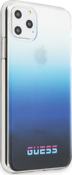 Futrollë telefoni Guess California GUHCN65DGCNA, për iPhone 11 Pro Max, hard case, blu gradient