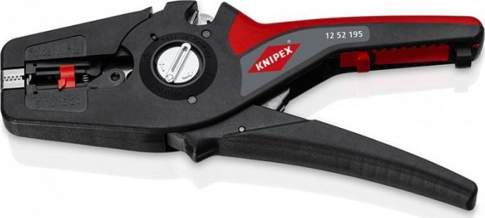 Striptues automatik izolimi Knipex PreciStrip16 12 52, deri 16mm², 195mm, i kuq