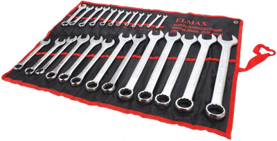 Set çelsash të kombinuar Elmax Silver, 25 copë, CRV, ngjyrë argjendi