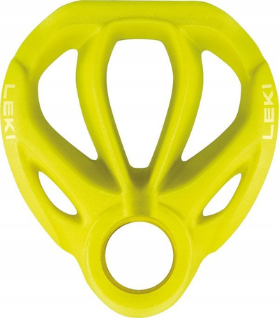 Kosh skijimi LEKI Contour Binding Race, për touring, verdhë neon