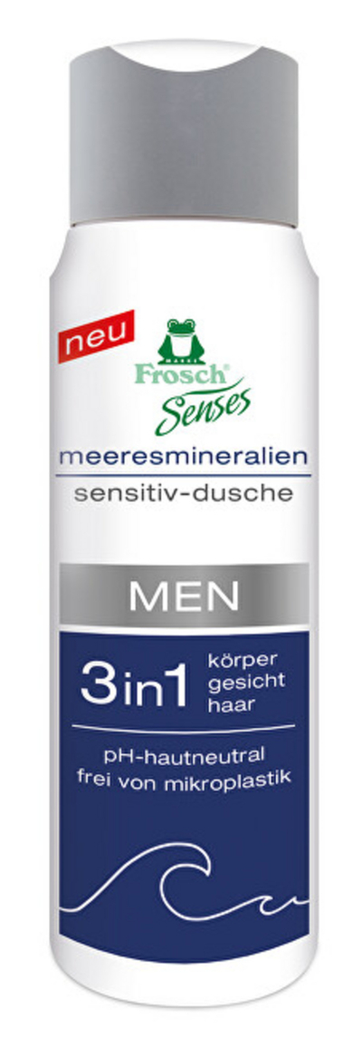 Xhel dushi Frosch 3 in 1 EKO Senses, 300 ml