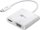 Adapter USB-C Goobay Multiport, HDMI VGA Audio, PD 100W, i bardhë