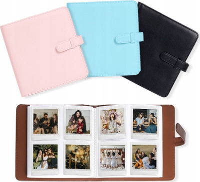 Album fotografik LoveInstant, 288 foto, për Fujifilm Instax Square, kafe