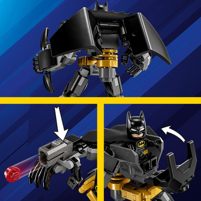 Set LEGO DC Batman Mech Armor 76270, 140 pjesë, për fëmijë 6+, shumëngjyrësh