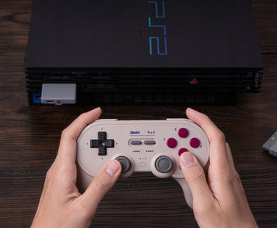 Adapter Bluetooth 8Bitdo Retro Receiver, për PS1 PS2 Windows, kompatibël me Xbox edhe PS5 PS4