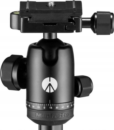 Trepied Manfrotto Element MII alumini, 4 copa, blu
