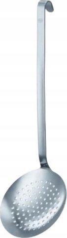 Lugë skimeri Roesle, 12 cm, çelik inoks, me grep